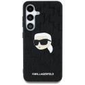 Kryt Karl Lagerfeld pro Galaxy S25 Plus – černý