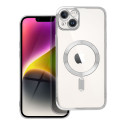 Kryt Electro Mag Cover iPhone 14 PLUS stříbrná