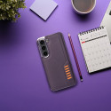 Kryt Milano pro Samsung S24 – tmavě fialový