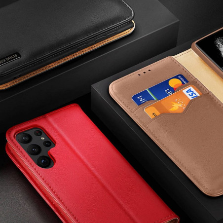 Pouzdro Dux Ducis HIVO pro Galaxy S23 Plus - černé