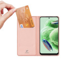 Pouzdro Dux DUCIS SKIN PRO pro Redmi Note 12 5G - růžové