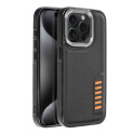Kryt MILANO pro iPhone 15 Pro – černý
