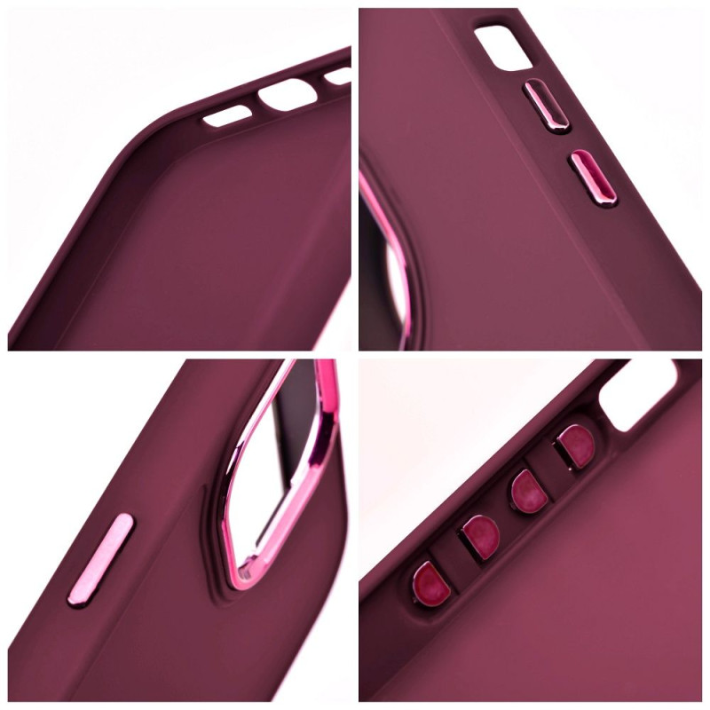 Kryt FRAME pro Samsung Galaxy S26 FE / S25 FE - fialový rám