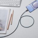 BASEUS CALD000216 Dynamic Series Opletený datový a nabíjecí kabel USB-C/USB-C 100W, 1m, černý
