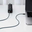 BASEUS CALD000216 Dynamic Series Opletený datový a nabíjecí kabel USB-C/USB-C 100W, 1m, černý