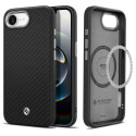Spigen Enzo Aramid MagSafe pouzdro pro iPhone 16e – černé