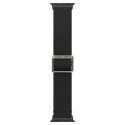 SPIGEN Fit Lite Strap Flexibilní textilní řemínek pro Apple Watch 42/44/45/49mm, černý