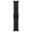SPIGEN Fit Lite Strap Flexibilní textilní řemínek pro Apple Watch 42/44/45/49mm, černý