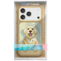 Kryt Nimmy GENTLE PETS SERIES DOG pro iPhone 18 Pro – hnědý