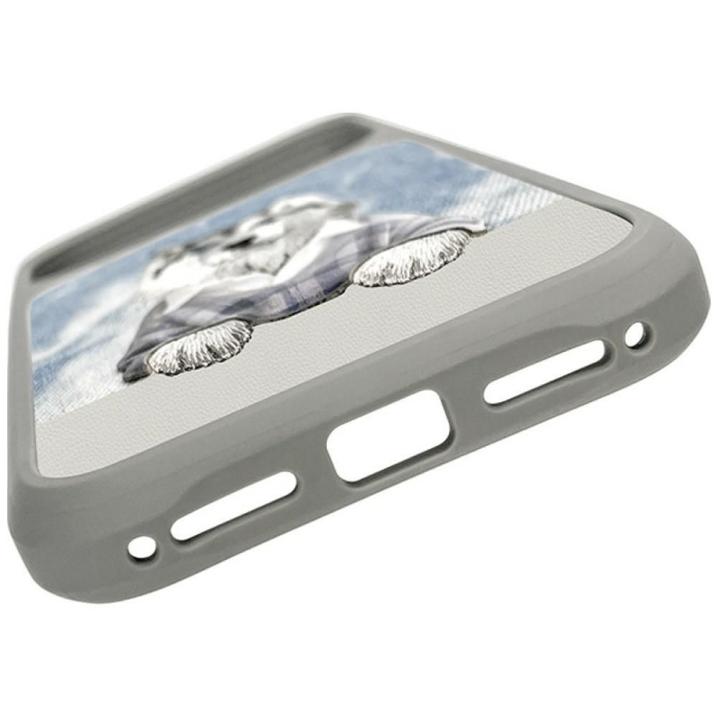 Kryt Nimmy GENTLE PETS SERIES DOG pro iPhone 18 Pro/17 Pro - šedý