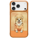Kryt NIMMY Gentle Pets Dog MagSafe pro iPhone 18/17 Pro Max – oranžový