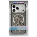 Kryt NIMMY MAGNETIC FANTASY DRAGON iPhone 18 Pro - šedý