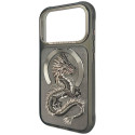 Kryt NIMMY MAGNETIC FANTASY DRAGON iPhone 18 Pro - šedý