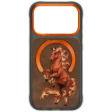 Kryt NIMMY Magnetic Fantasy pro iPhone 18 Pro - oranžový