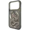 Kryt NIMMY MAGNETIC FANTASY DRAGON pro iPhone 18/17 Pro Max - šedá