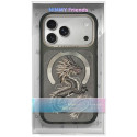 Kryt NIMMY MAGNETIC FANTASY DRAGON pro iPhone 18/17 Pro Max - šedá
