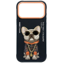 Kryt Nimmy NIMMY GLASSES COOL DOG iPhone 18 Pro černý