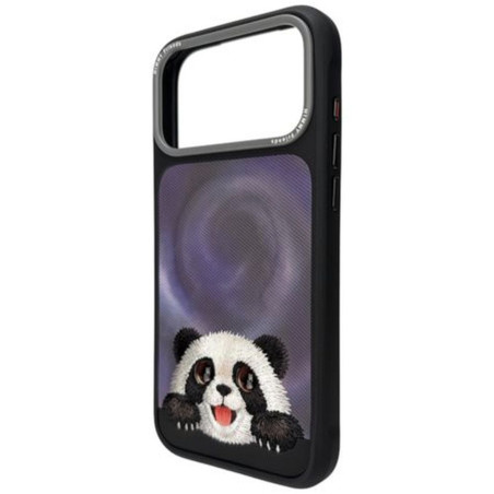 Kryt Nimmy BIG EYED LYING GIANT PANDA pro iPhone 18 Pro Max - černý