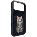 Kryt Nimmy NIMMY case LUCKY FASHION CAT iPhone 18 Pro černý