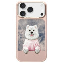Kryt NIMMY GENTLE PETS SERIES DOG pro iPhone 18 Pro - růžová