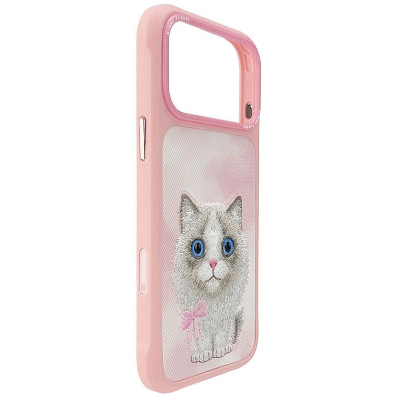 Kryt NIMMY NIMMY case BIG EYED RAGDOLL pro iPhone 18 Pro/17 Pro - růžový