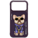 Kryt Nimmy NIMMY GLASSES COOL DOG iPhone 18/17 Pro Max - fialová