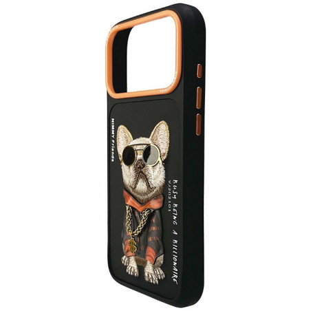 Kryt Nimmy NIMMY CASE GLASSES COOL DOG iPhone 18/17 Pro Max černý
