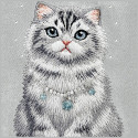Kryt Nimmy LUCKY FASHION CAT MagSafe iPhone 18/17 Pro Max - šedý