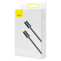 BASEUS CALD000216 Dynamic Series Opletený datový a nabíjecí kabel USB-C/USB-C 100W, 1m, černý
