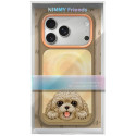 Kryt NIMMY Teddy Poodle pro iPhone 18 Pro - hnědý