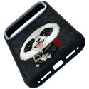 Kryt Nimmy BIG EYED GIANT PANDA pro iPhone 18 Pro/17 Pro – černý
