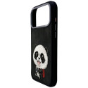 Kryt Nimmy BIG EYED GIANT PANDA pro iPhone 18/17 Pro Max – černá