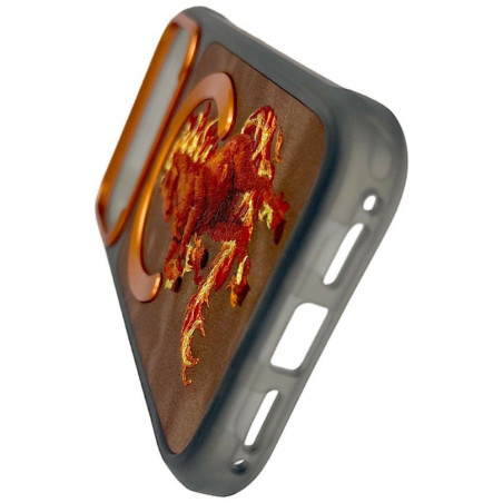 Kryt NIMMY MAGNETIC FANTASY pro iPhone 18 Pro Max/17 Pro Max - oranžový