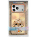 Kryt Nimmy BIG EYED TEDDY POODLE pro iPhone 18 Pro/17 Pro - hnědá