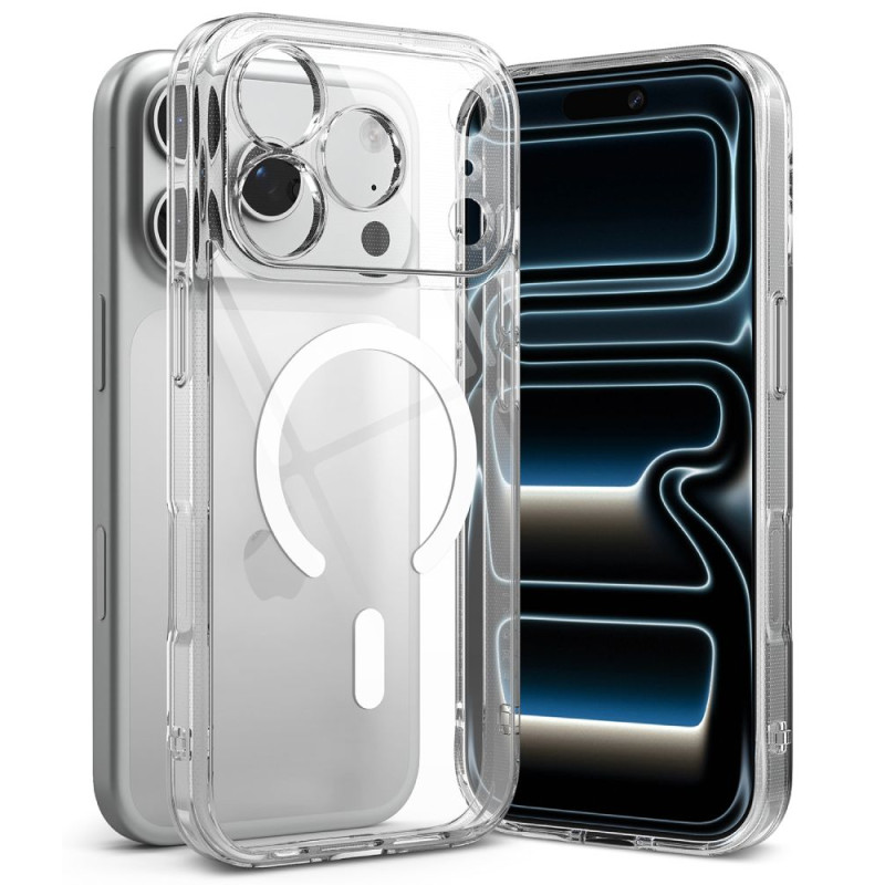 Kryt Ringke FUSION MAGNETIC MAGSAFE pro iPhone 17 Pro Max / 18 Pro Max - clear