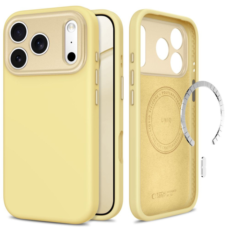 Kryt Tech-Protect UNIQ Magsafe CC pro iPhone 17 Pro Max / 18 Pro Max - mellow yellow
