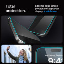 Spigen Glas.tR EzFit Privacy tvrzené sklo pro iPhone 15/16 s montážním rámečkem (2 ks)