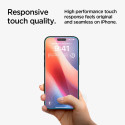 Spigen Glas.tR EzFit Privacy tvrzené sklo pro iPhone 15/16 s montážním rámečkem (2 ks)
