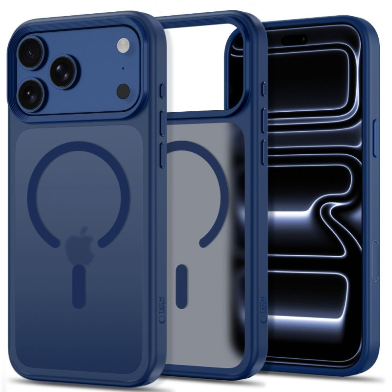 Kryt TECH-PROTECT MAGMAT MAGSAFE pro iPhone 17 Pro Max / 18 Pro Max - matte deep blue