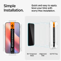 Spigen Glas.tR EzFit Privacy tvrzené sklo pro iPhone 15/16 s montážním rámečkem (2 ks)