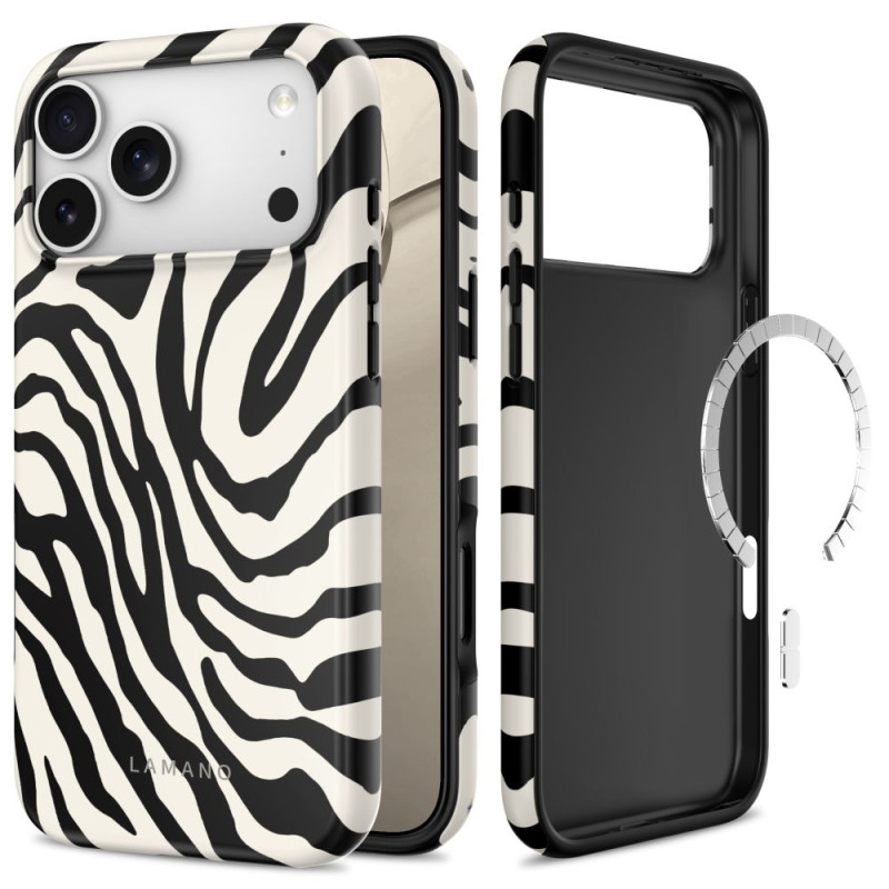 Kryt TECH-PROTECT LAMANO MAGSAFE pro iPhone 17 Pro Max / 18 Pro Max - nature muse