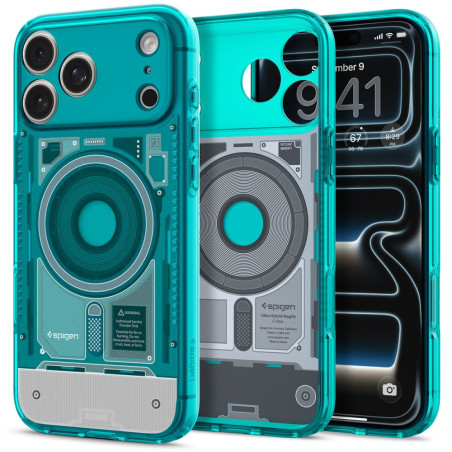 Kryt Spigen ULTRA HYBRID MAGSAFE iPhone 17 Pro Max - C-ONE bondi blue