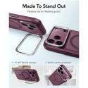 Kryt ESR CLASSIC HYBRID KICKSTAND MAGSAFE iPhone 17 Pro Max - vínový