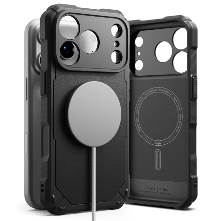 Kryt Ringke RUGGED GEAR MAGNETIC MAGSAFE iPhone 17 Pro Max - černý