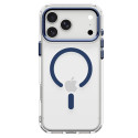 Kryt Spigen ULTRA HYBRID OPTIK S MagSafe iPhone 17 Pro Max - clear/blu
