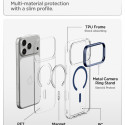 Kryt Spigen ULTRA HYBRID OPTIK S MagSafe iPhone 17 Pro Max - clear/blu
