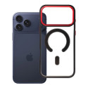 Kryt Color Edge Mag Cover pro iPhone 17 Pro Max – černá/červe