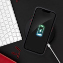 Kryt Color Edge Mag Cover pro iPhone 17 Pro Max – černá/červe