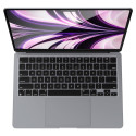 SPIGEN GLAS.tR Slim Ochranné sklo 2.5D FULL-COVER 0.3mm pro MacBook Air M2 13,6" (2022), černý rámeček