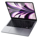SPIGEN GLAS.tR Slim Ochranné sklo 2.5D FULL-COVER 0.3mm pro MacBook Air M2 13,6" (2022), černý rámeček